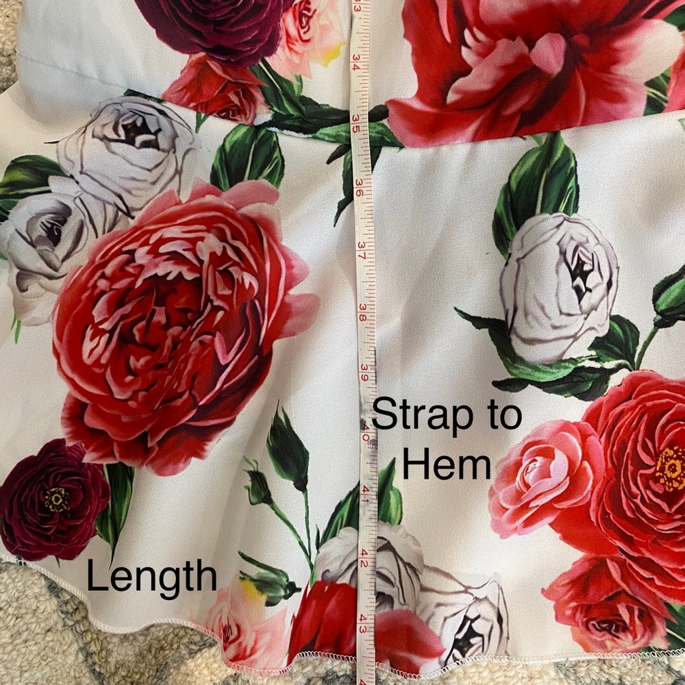 NWT Burryco Sleeveless Floral Dress 🌹 - Picture 10 of 13